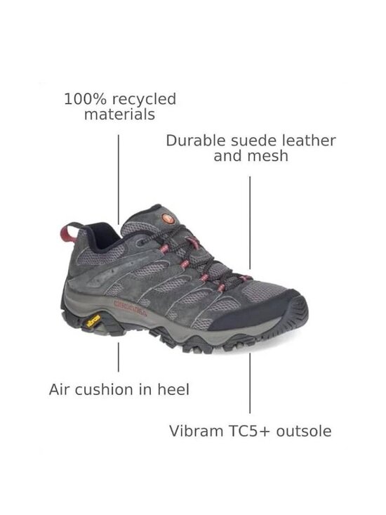 NEW Merrell Men\'s Moab 3 Hiking Shoe Size 9 Wide main image 6